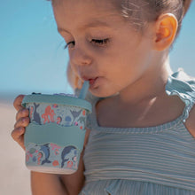 Load image into Gallery viewer, Sea Creatures Chino Charm Cup 8oz