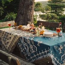 Load image into Gallery viewer, 'Let It Be' Woven Picnic Rug/Throw: Regular 130x160cm
