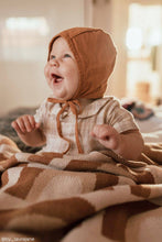 Load image into Gallery viewer, Organic Cotton Knitted Blanket: Bloom