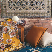 Load image into Gallery viewer, 'Hey Jude' Woven Picnic Rug/Throw: Regular 130x160cm