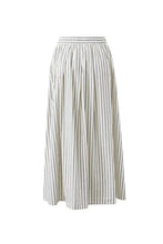 Load image into Gallery viewer, Florence Maxi Skirt -winter white true navy stripe
