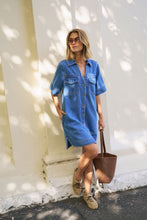 Load image into Gallery viewer, Bonnie Relaxed Shirt Dress