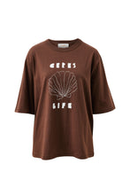 Load image into Gallery viewer, Luna Oversized Tee - Milk Shell