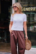 Load image into Gallery viewer, LUELLA RIB TEE - WHITE
