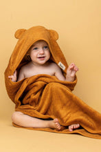 Load image into Gallery viewer, Hooded Towel: Dusky Blue