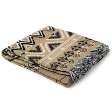 Load image into Gallery viewer, 'Hey Jude' Woven Picnic Rug/Throw: Regular 130x160cm