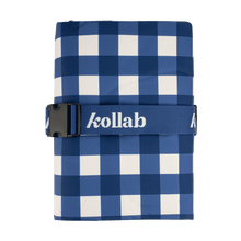 Load image into Gallery viewer, Picnic Mat Blue Check