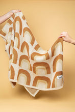 Load image into Gallery viewer, Organic Cotton Knitted Blanket: Bloom