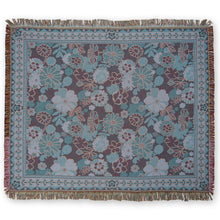 Load image into Gallery viewer, 'Penny Lane' Woven Picnic Rug/Throw: Regular 130x160cm