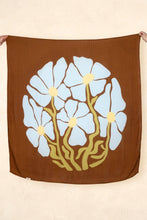 Load image into Gallery viewer, Organic Muslin Swaddle - Fleur Umber (Limited Edition): Fleur - Umber