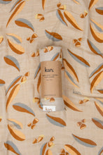 Load image into Gallery viewer, Organic Swaddle: Rainbow Ivory Umber
