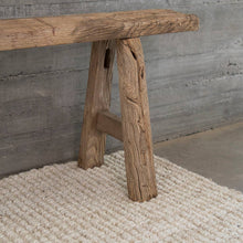 Load image into Gallery viewer, Vincent White Wash Jute: Oversized mat