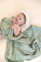 Load image into Gallery viewer, Hooded Beach Towel: Sage