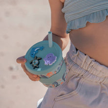 Load image into Gallery viewer, Sea Creatures Chino Charm Cup 8oz
