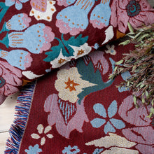 Load image into Gallery viewer, 'Magical Mystery' Woven Picnic Rug/Throw: Regular 130x160cm