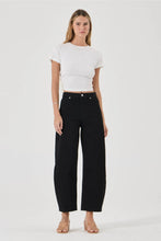Load image into Gallery viewer, Gigi Barrel Jean - Forever Black - Rollas