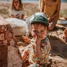 Load image into Gallery viewer, Old Mate Kids Cord Cap - Moss: KIDS