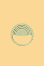 Load image into Gallery viewer, Rainbow Silicone Teether: Pastel Sky