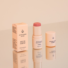 Load image into Gallery viewer, SPF 50 Natural Lip & Cheek Tint - Coral