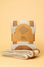 Load image into Gallery viewer, Organic Cotton Knitted Blanket: Bloom