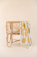 Load image into Gallery viewer, Organic Muslin Swaddle - Sunny Day (Limited Edition): Sunny Day