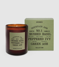 Load image into Gallery viewer, Hunter candle - NO. 1 MOUNTAIN ASH / CRUSHED BASIL, PEPPERED IVY, GREEN ASH