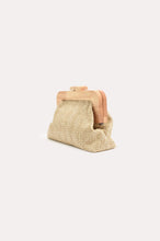 Load image into Gallery viewer, Augusta Timber Frame Clutch (Natural)