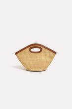 Load image into Gallery viewer, Augusta Timber Frame Clutch -Natural
