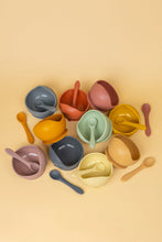 Load image into Gallery viewer, Silicone Bowl + Spoon Set