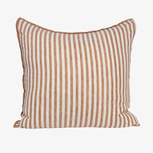 Load image into Gallery viewer, Drift Cushion - White/Nutmeg - 60 x60cm