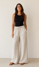 Load image into Gallery viewer, Tara Linen Pants – Natural