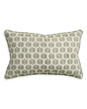 Load image into Gallery viewer, Hera Celadon Moss Cushion 35 x 55cm