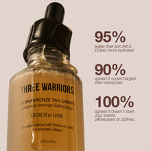 Load image into Gallery viewer, Hydrabronze Tan Drops - Three Warriors