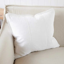 Load image into Gallery viewer, Luca Linen Cushion - Off White