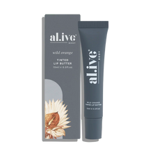 Load image into Gallery viewer, Tinted Lip Butter - Wild Orange - al.ive body