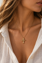 Load image into Gallery viewer, Amalfi Cross Necklace