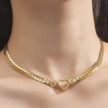 Load image into Gallery viewer, Heart of Gold Necklace