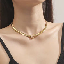 Load image into Gallery viewer, Heart of Gold Necklace