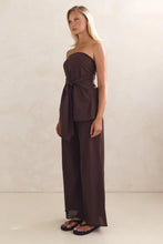 Load image into Gallery viewer, Strapless Tie-Front Set