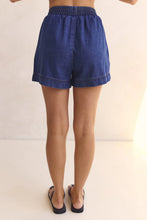Load image into Gallery viewer, Denim Shirt & Short Set - Indigo