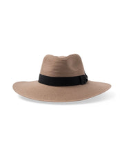 Load image into Gallery viewer, Fiona Wide Brim Fedora - Taupe