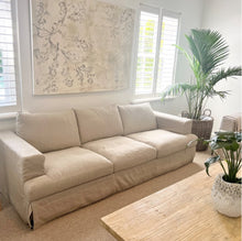 Load image into Gallery viewer, Newport 3 seater Linen Sofa