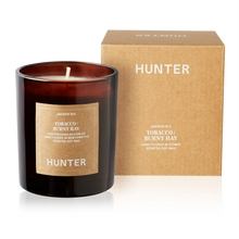 Load image into Gallery viewer, Hunter Candle- ANDREW / TOBACCO + BURNT HAY