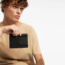 Load image into Gallery viewer, Flip Wallet - Black