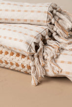 Load image into Gallery viewer, Chickpea Hand Towel | Stone/Terracotta
