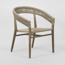 Load image into Gallery viewer, COVE TEAK & SYNTHETIC DINING CHAIR NATURAL -OUTDOOR