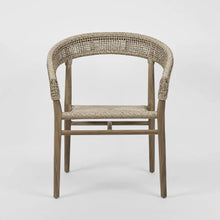 Load image into Gallery viewer, COVE TEAK & SYNTHETIC DINING CHAIR NATURAL -OUTDOOR