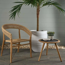 Load image into Gallery viewer, COVE TEAK & SYNTHETIC DINING CHAIR NATURAL -OUTDOOR