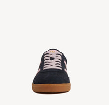 Load image into Gallery viewer, 2001 PARALLEL - Navy Suede/Pink Leather