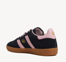 Load image into Gallery viewer, 2001 PARALLEL - Navy Suede/Pink Leather